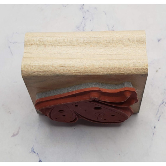 Stampin' Up! Garden Whimsy Celestial Butterfly Sideview Mounted Rubber Stamp - Picture 3 of 7